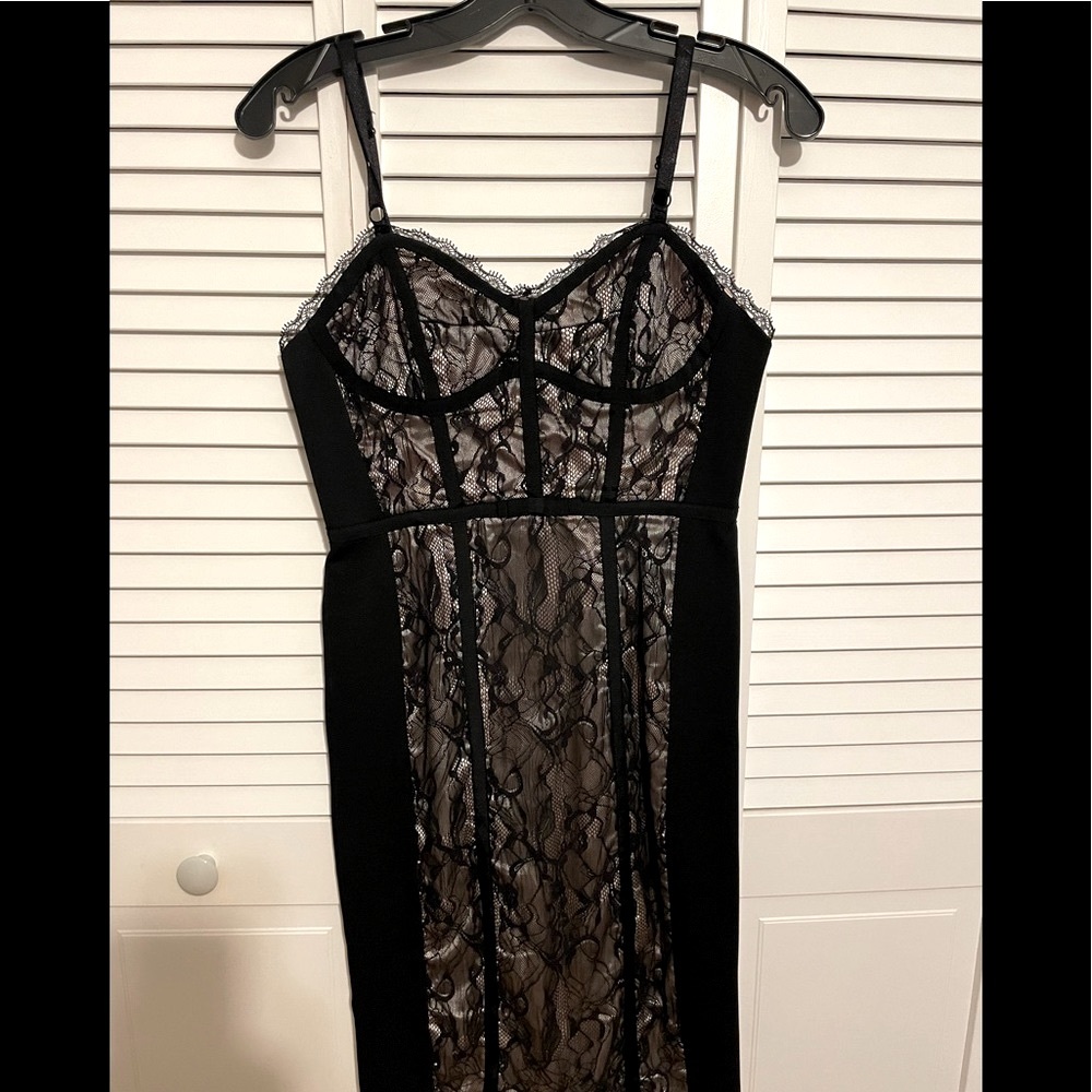 Gorgeous black mid length dress